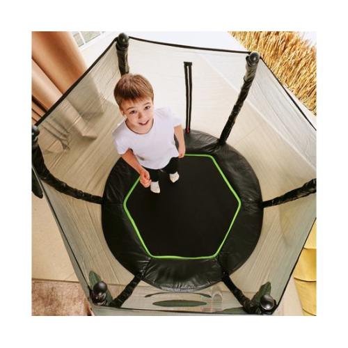 Батут детский DFC ANIMALS PANDA 55" с сеткой