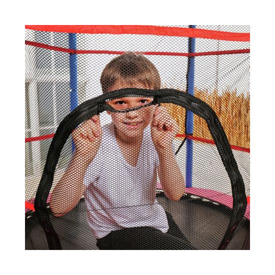 Батут детский DFC SMRKIDS 55" с сеткой, PINK