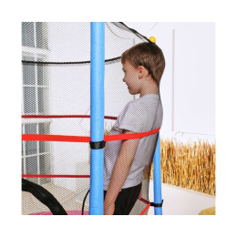 Батут детский DFC SMRKIDS 55" с сеткой, PINK