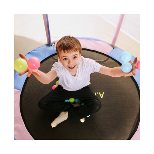 Батут детский DFC A.KOU KIDS 55" (140 см) с сеткой