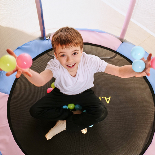 Батут детский DFC A.KOU KIDS 48" (122 см) с сеткой