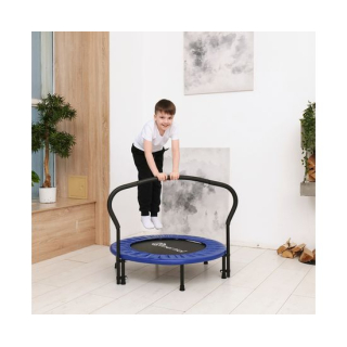 Батут с поручнем DFC JUMPFIT 36'' синий