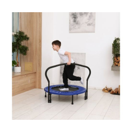 Батут с поручнем DFC JUMPFIT 36'' синий