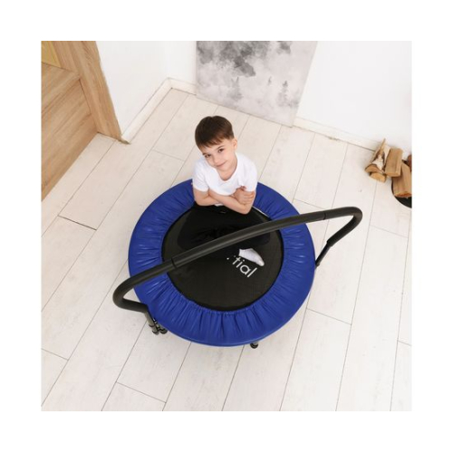 Батут с поручнем DFC JUMPFIT 36'' синий