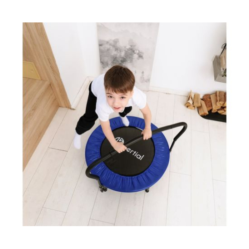 Батут с поручнем DFC JUMPFIT 36'' синий