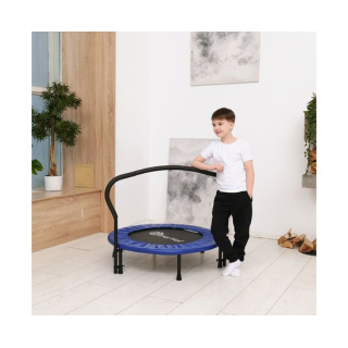 Батут с поручнем DFC JUMPFIT 36'' синий
