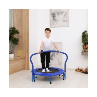 Батут с поручнем DFC Gardenature 36'' синий