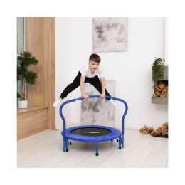 Батут с поручнем DFC Gardenature 36'' синий