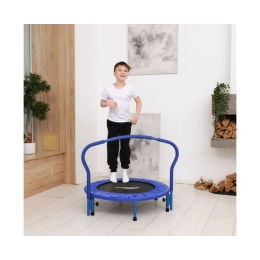 Батут с поручнем DFC Gardenature 36'' синий