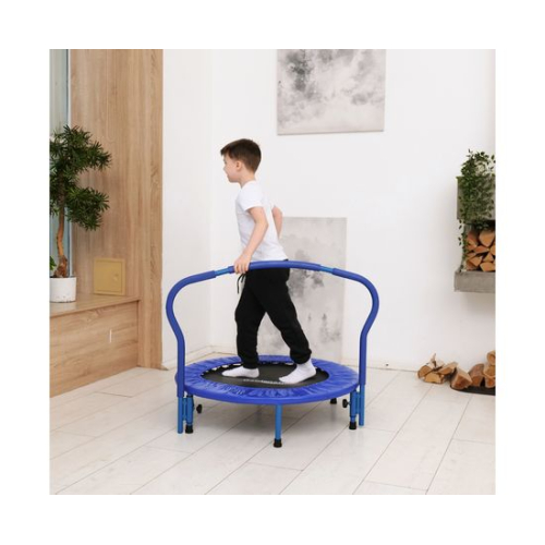 Батут с поручнем DFC Gardenature 36'' синий