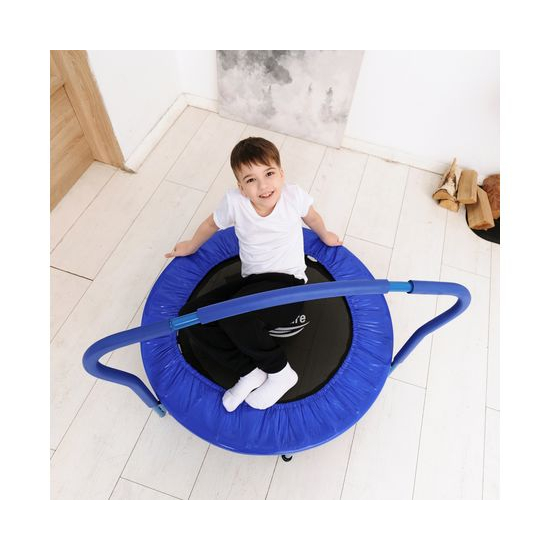 Батут с поручнем DFC Gardenature 36'' синий