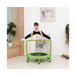Батут с поручнем DFC JUMPFIT 36'' зеленый