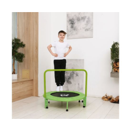 Батут с поручнем DFC JUMPFIT 36'' зеленый