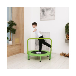 Батут с поручнем DFC JUMPFIT 36'' зеленый