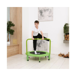 Батут с поручнем DFC JUMPFIT 36'' зеленый