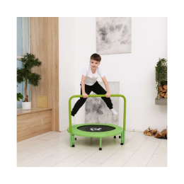 Батут с поручнем DFC JUMPFIT 36'' зеленый