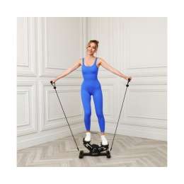 Балансировочный степпер DFC XtivePRO с эспандерами, черный