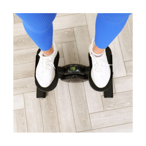 Балансировочный степпер DFC XtivePRO с эспандерами, черный