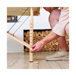 Массажный стол DFC NIRVANA Relax, 186 x 70 см, толщина 5 см, бежево-кремовый