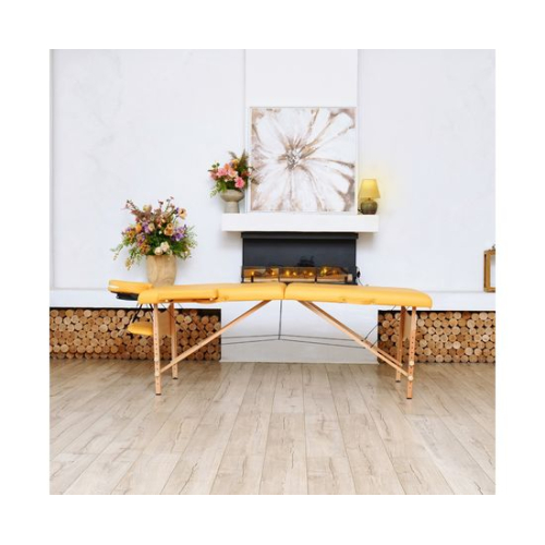 Массажный стол DFC NIRVANA Relax, 186 x 70 см, горчичный