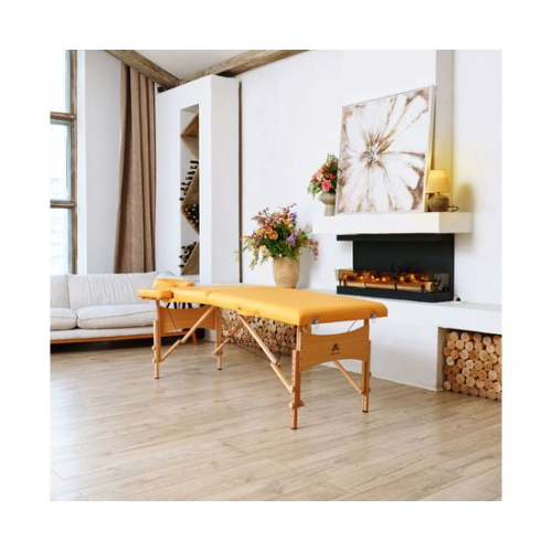 Массажный стол DFC NIRVANA Relax, 186 x 70 см, горчичный