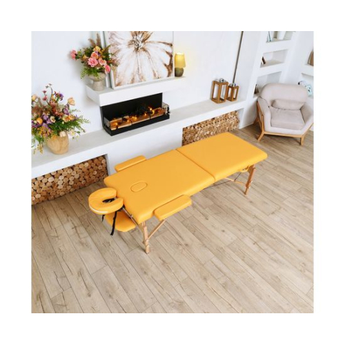 Массажный стол DFC NIRVANA Relax, 186 x 70 см, горчичный