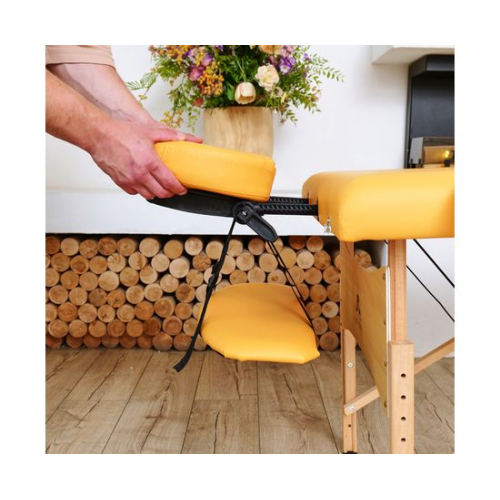 Массажный стол DFC NIRVANA Relax, 186 x 70 см, горчичный