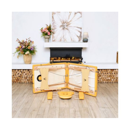 Массажный стол DFC NIRVANA Relax, 186 x 70 см, горчичный