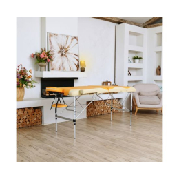 Массажный стол DFC NIRVANA Elegant PREMIUM, цвет оранжево-бежевый