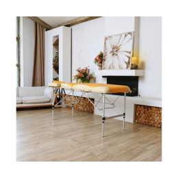 Массажный стол DFC NIRVANA Elegant PREMIUM, цвет оранжево-бежевый