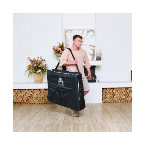 Массажный стол DFC NIRVANA Elegant PREMIUM, цвет оранжево-бежевый