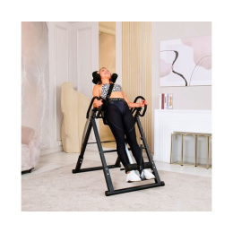 Инверсионный стол складной DFC STYLE белый, U-образный фиксатор