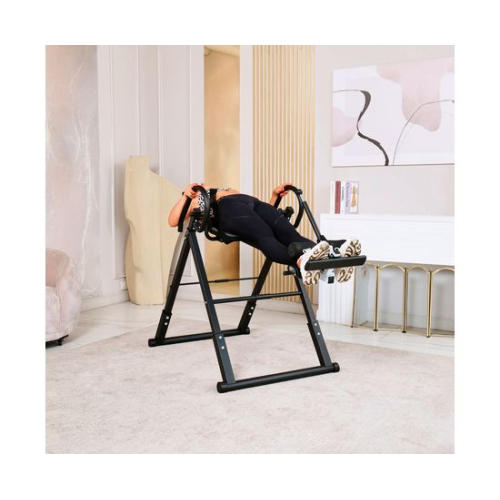 Инверсионный стол складной DFC STYLE белый, U-образный фиксатор