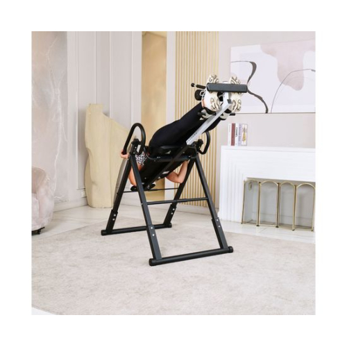 Инверсионный стол складной DFC STYLE чёрный, U-образный фиксатор