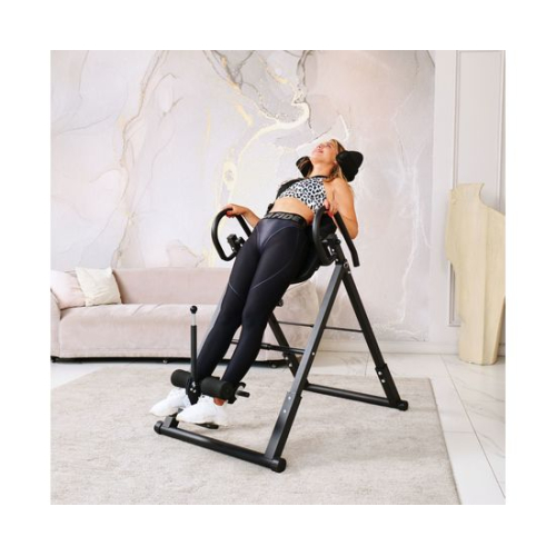 Инверсионный стол складной DFC STYLE чёрный, U-образный фиксатор