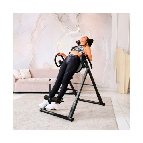 Инверсионный стол складной DFC STYLE белый, U-образный фиксатор