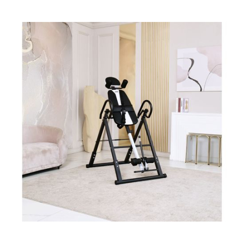 Инверсионный стол складной DFC STYLE чёрный, U-образный фиксатор