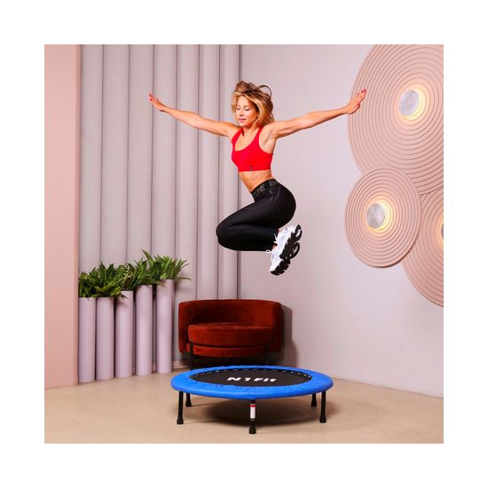 Батут для фитнеса усиленный DFC N1Fit 40'' (102 см)  складной