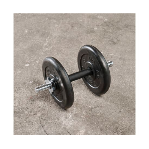 Гриф гантельный с обрезиненной ручкой 350 мм / диаметр 26 мм