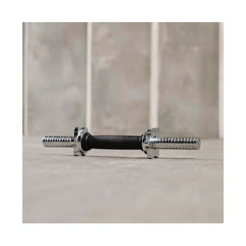 Гриф гантельный с обрезиненной ручкой 350 мм / диаметр 26 мм