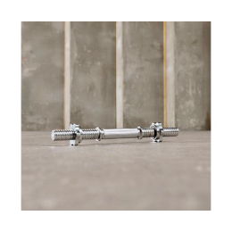 Гриф гантельный (хромированный) 400 мм / диаметр 30 мм