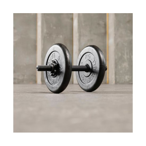 Гриф гантельный (пластиковый) cо стальным сердечником 350 мм / диаметр 26 мм