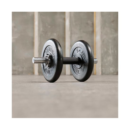 Гриф гантельный с обрезиненной ручкой 350 мм / диаметр 30 мм