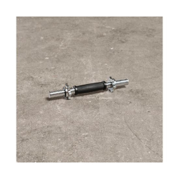 Гриф гантельный с обрезиненной ручкой 350 мм / диаметр 30 мм