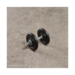 Гриф гантельный (хромированный) 350 мм / диаметр 30 мм