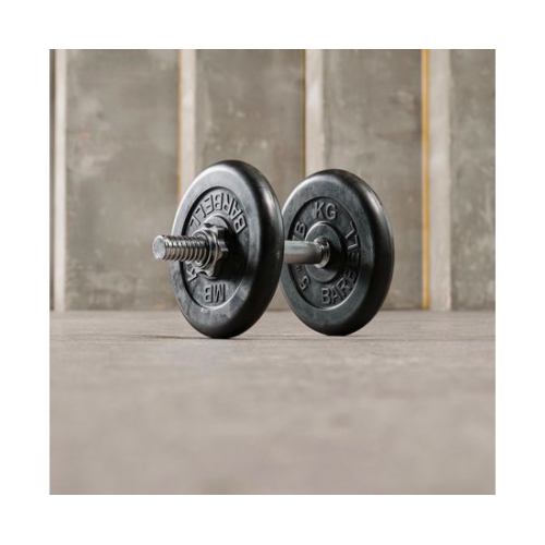 Гриф гантельный (хромированный) 350 мм / диаметр 30 мм