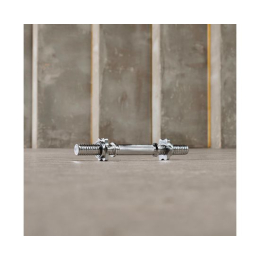 Гриф гантельный (хромированный) 350 мм / диаметр 30 мм