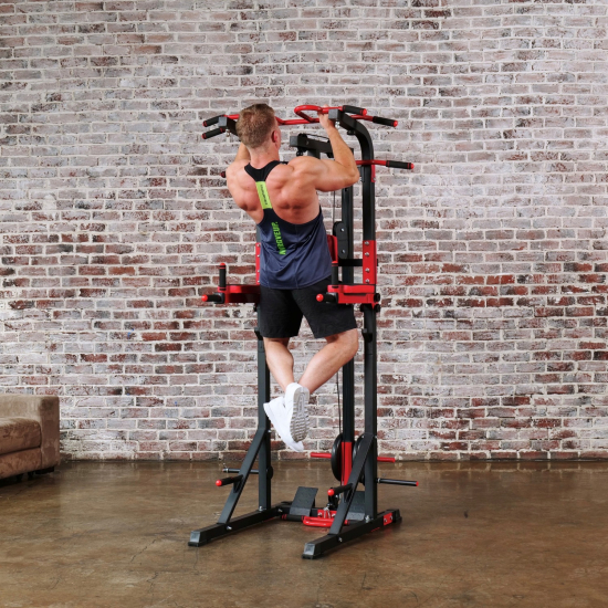 Турник-брусья, тяга сверху  DFC HOMEGYM HOMCOM
