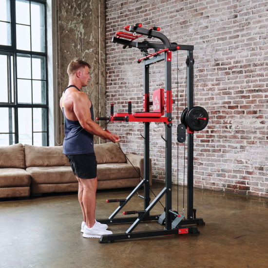 Турник-брусья, тяга сверху  DFC HOMEGYM HOMCOM