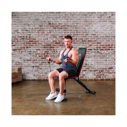 Cкамья силовая универсальная DFC с эспандерами DCH310